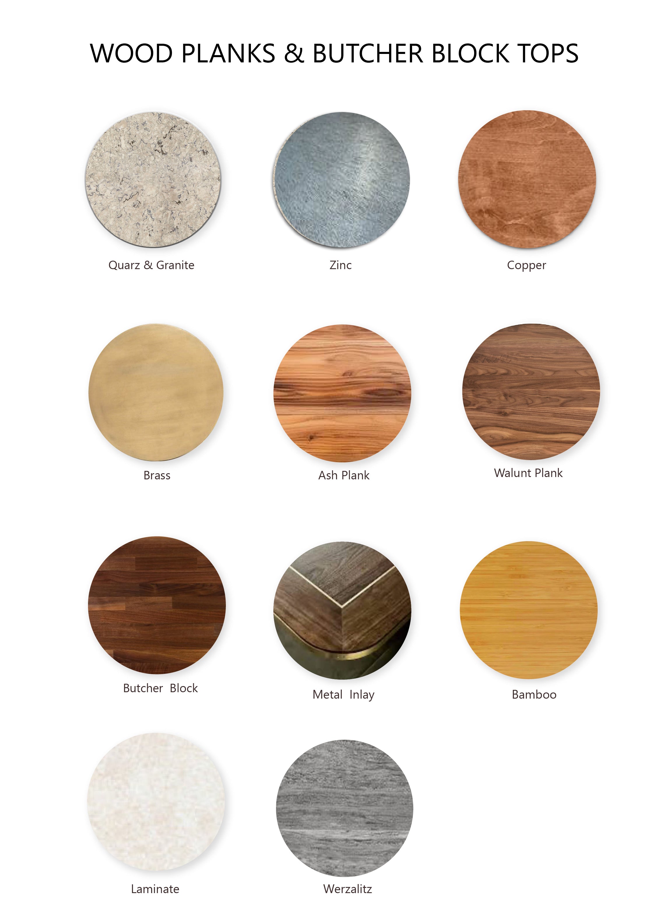 Butcher Block Colour WOOD PLANKS & BUTCHER BLOCK TOPS – Tierra Contract Furniture