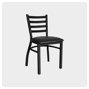 Four-Slat Ladder Back Dining Chair