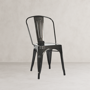 Heritage A Dining Chair with Metal Seat