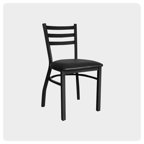 Three-Slat Ladder Back Dining Chair