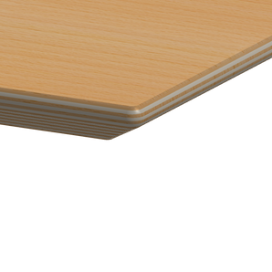 TAPERED PLY EDGE WITH VENEER