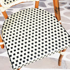 Paris Cafe Patio Dining Chair #color_cream/black