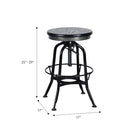 Toledo Bar Stool #color_Black/Black
